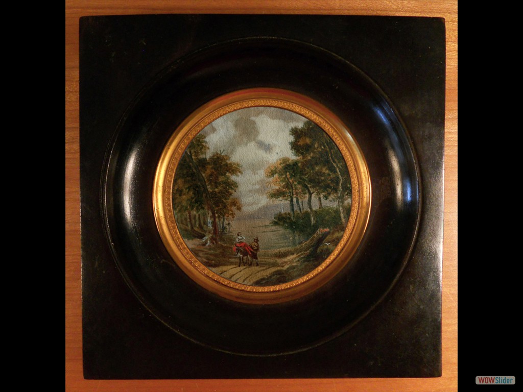 miniature-à-l'huile-sur-vélin-paysage-animé-début-19ème (1)