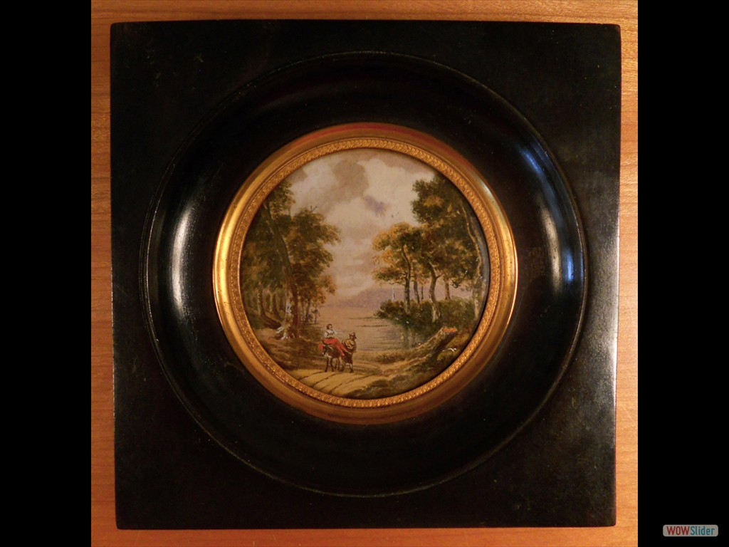 miniature-à-l'huile-sur-vélin-paysage-animé-début-19ème (3)